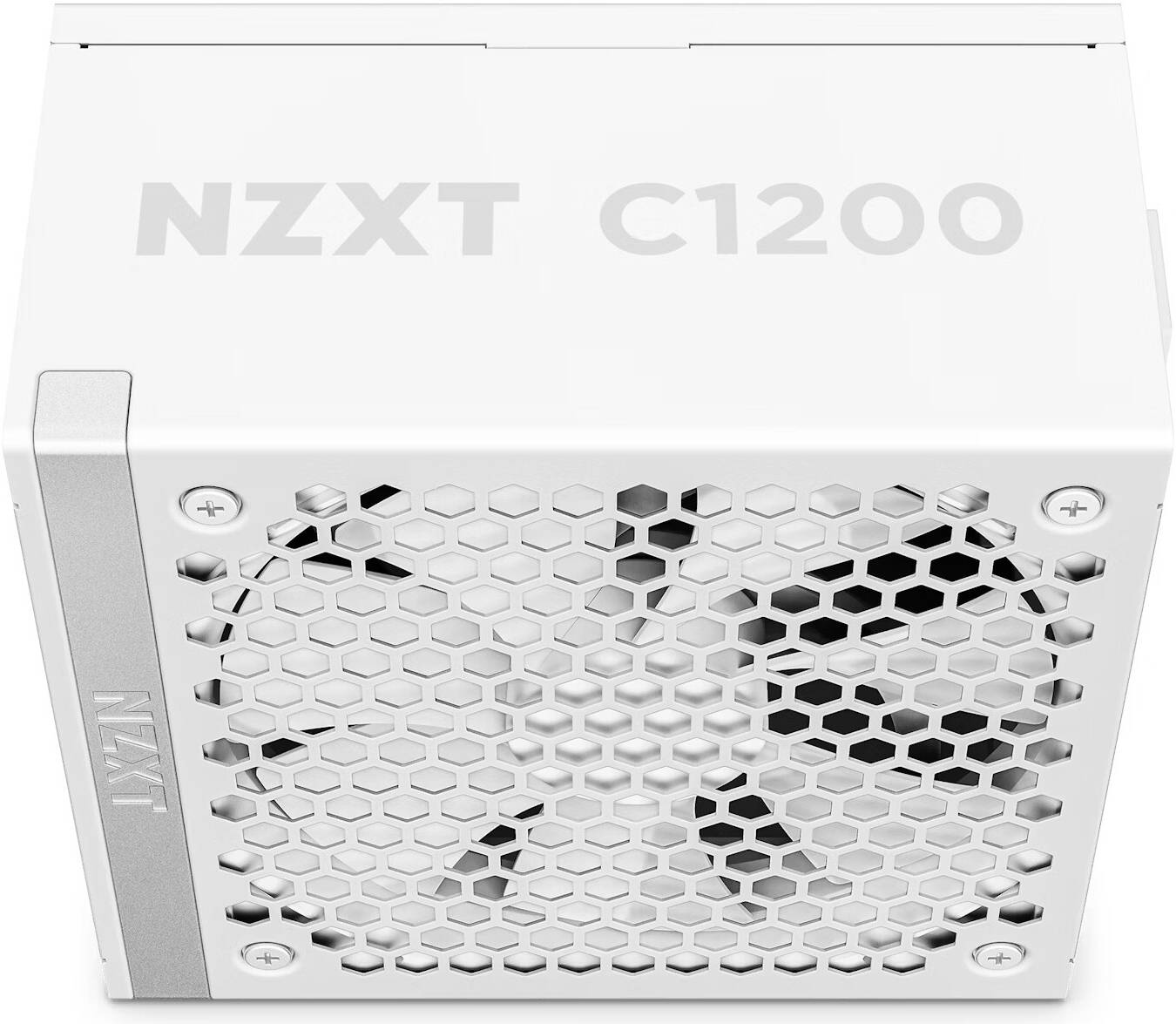 NZXT 3.1 ATX 1200W 80 Plus Gold Full Modular White PSU- مزود طاقة أبيض ممتاز