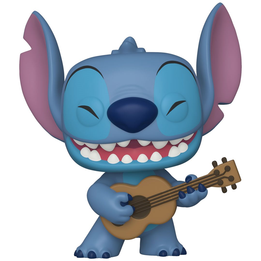 Funko Pop! Disney: Lilo & Stitch - Stitch with Ukulele - #1044 - مجسمات انمي