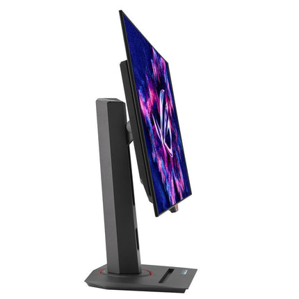 ROG Strix OLED XG27AQDMG gaming monitor ― 27-inch (26.5-inch viewable) 1440p glossy WOLED panel, 240 Hz, 0.03 ms, custom heatsink, OLED Anti-flicker, ASUS OLED Care, uniform brightness, G-SYNC® compatible, 99% DCI-P3, and DisplayWidge -شاشه العاب أسطوريه