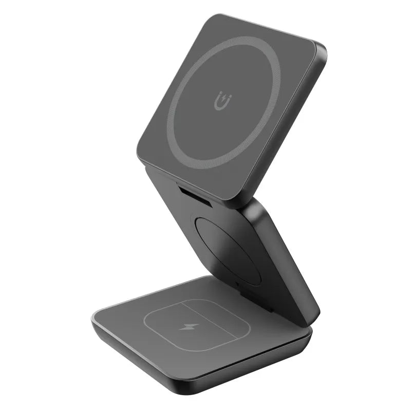 Wireless Charger 3-in-1 Foldable Wireless Charging Station - شاحن لاسلكي ثلاثي