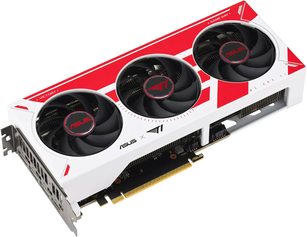 ASUS T1 GeForce RTX 5060 Ti 8GB GDDR7 OC Edition GAMING Graphics Card – Esports T1 Branding, Triple Axial-tech Fans & PCIe 5.0 - كرت شاشة