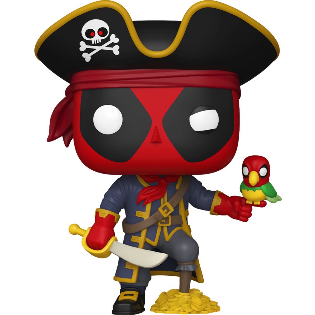 Funko Pop! Pop Plus! Marvel: Deadpool as Long John Silver - #1493 - مجسمات مارفل