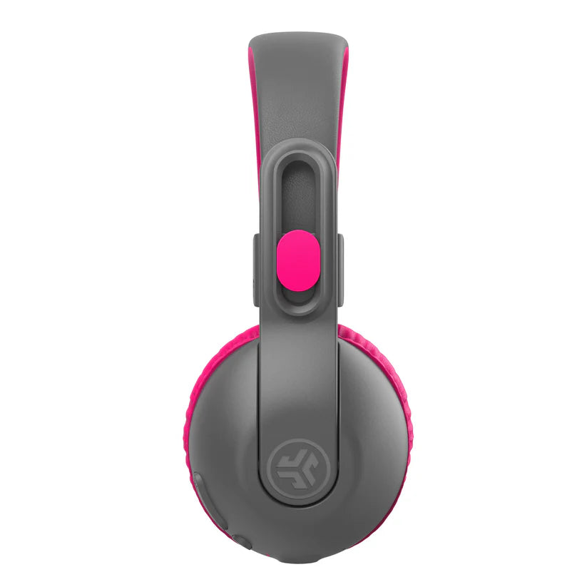 JLab JBuddies Studio 2 WIRELESS + WIRED KIDS HEADPHONES, Pink - سماعات لا سلكية للأطفال