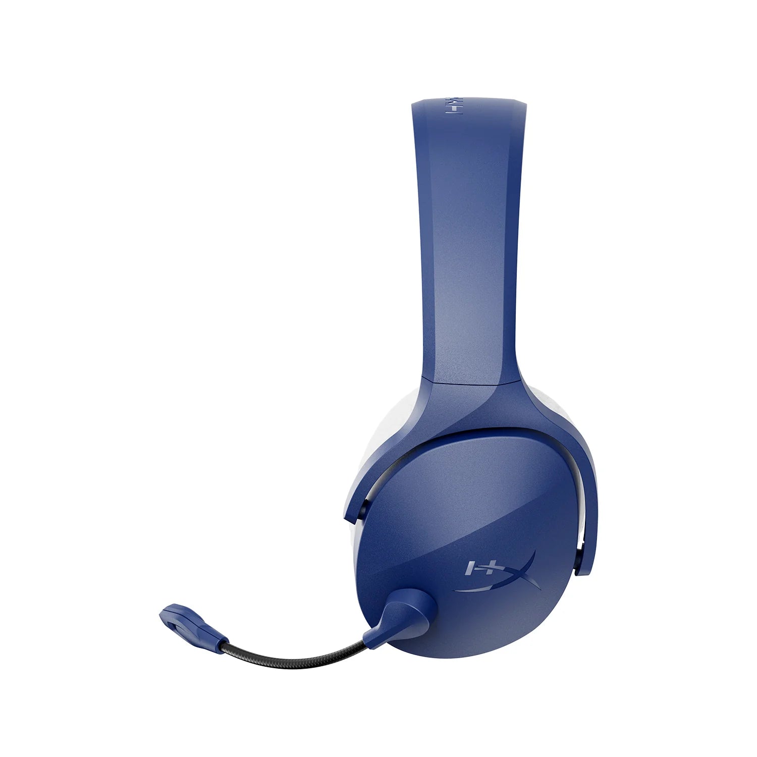 HyperX Cloud Jet Wireless Gaming Headset (Dual Wireless 2.4GHz + Bluetooth 5.3, 40mm Drivers, Up to 25 Hours Battery, PC/PS5/Mobile)  - Blue- سماعة قيمنق وايرليس