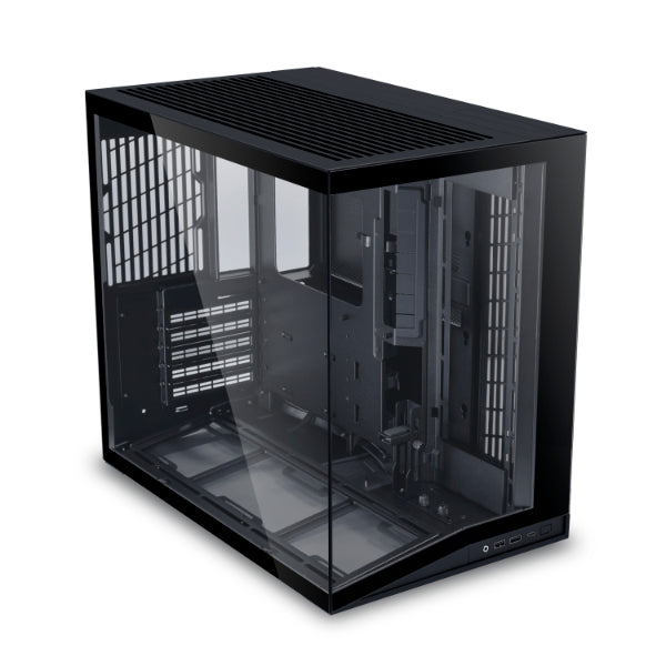 Lian Li O11D Mini V2 Flow Gaming Case – Black (5 Non-RGB Fans Included) -  كيس أسود