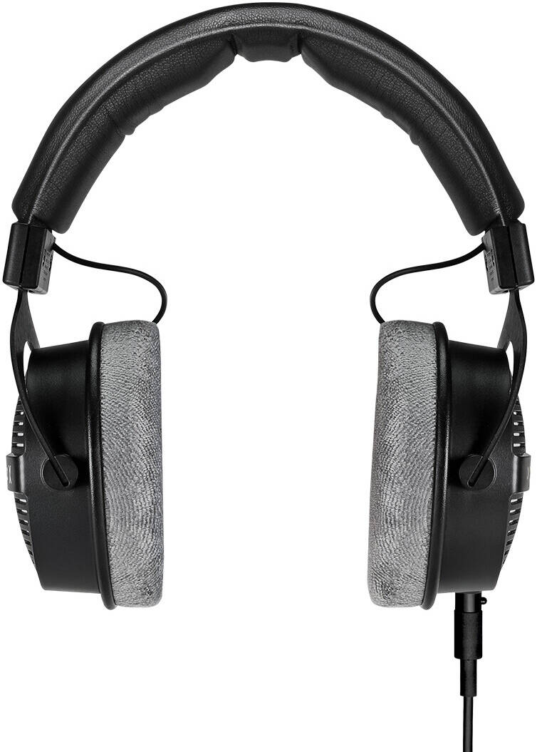 Beyerdynamic DT 990 Pro X Open-Back Studio Headphones, STELLAR.45 Drivers, Enhanced Bass, Wide Stereo Soundstage, Detachable Cable, Comfortable Design, Grey - سماعه أحترافيه