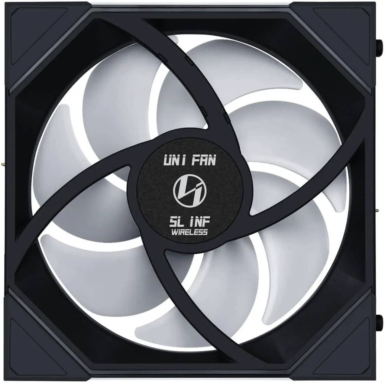 Lian Li UNI FAN SL Infinity Wireless Reverse 140mm – Black (1 Pack) - مروحة عكسية سوداء