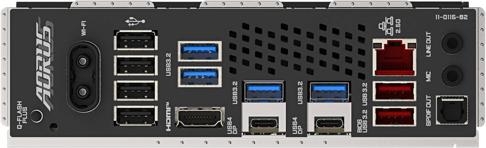 GIGABYTE X870 Aorus Elite Wifi7 AM5 ATX Motherboard, AMD X870 Chipset DDR5 - لوحه ام