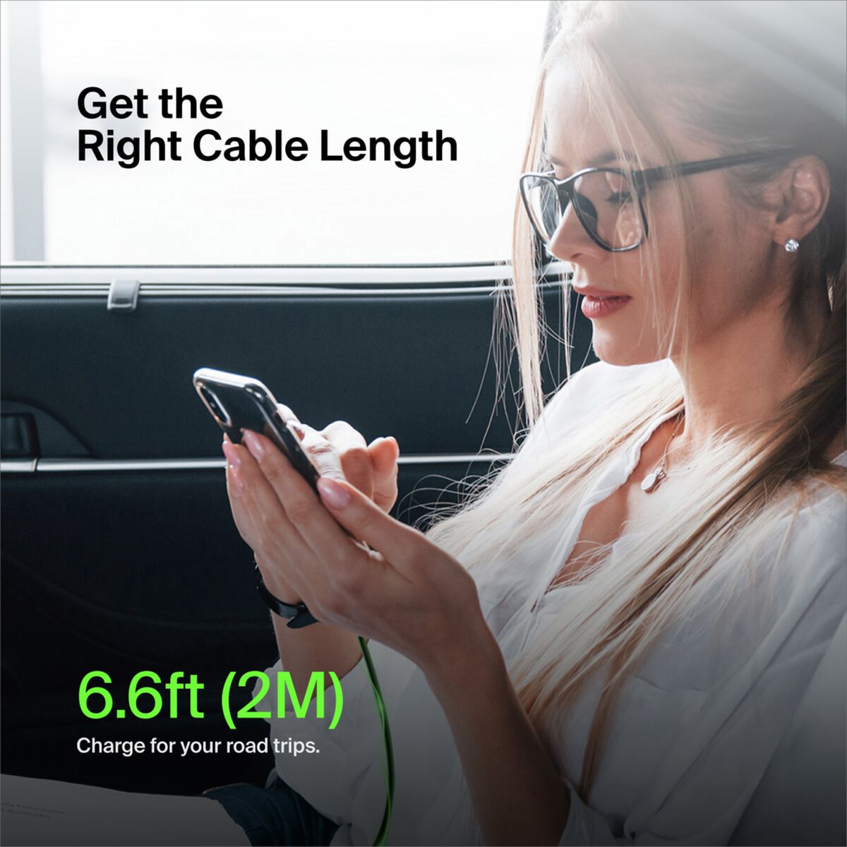 Belkin BoostCharge USB-C to USB-C Cable 2m, 60W PD Fast Charging, USB-IF Certified, Black