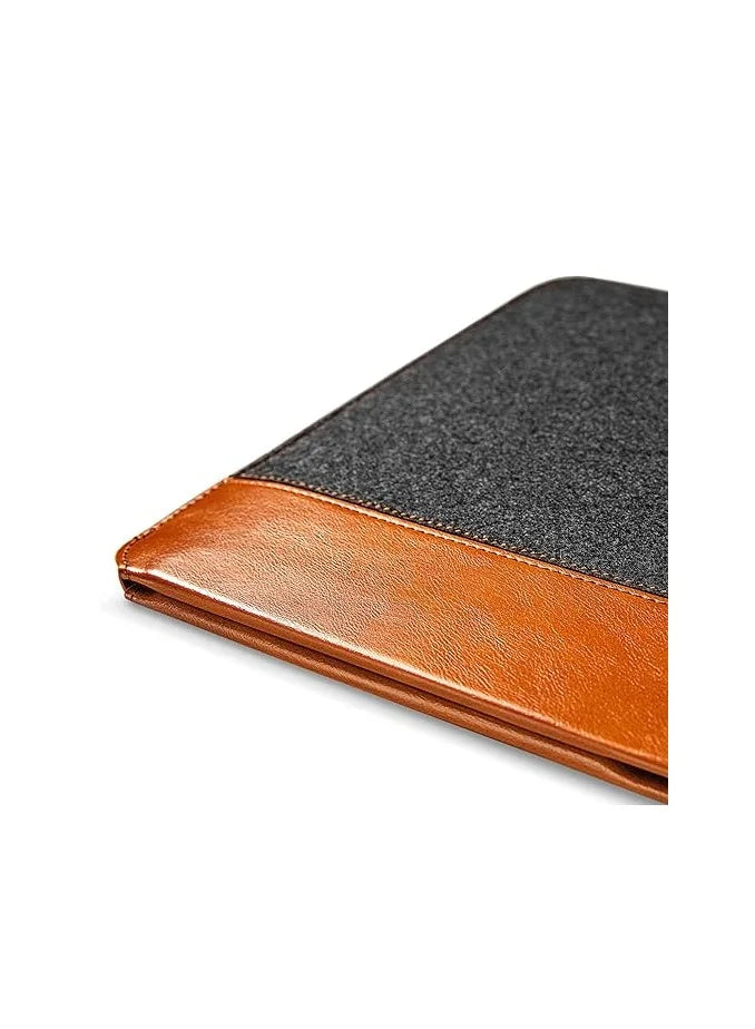 Tomtoc Vintage H16 laptop Sleeve - grey - حقيبة لابتوب