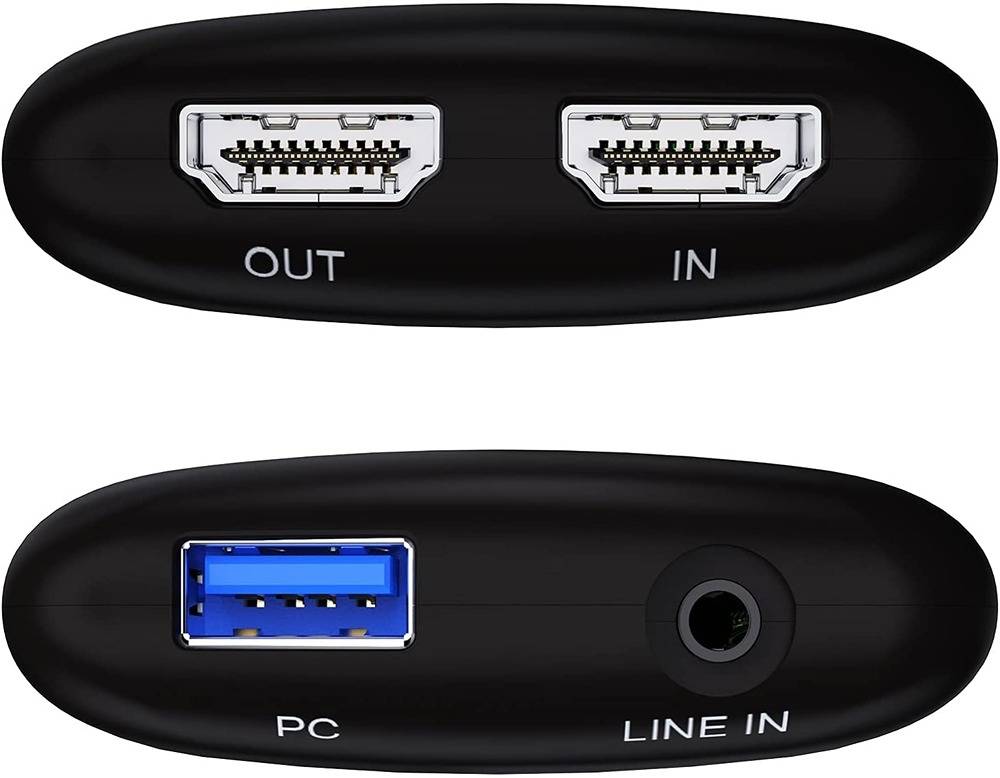 Ezcap321 GameLink RAW 4K HDMI Video Capture Card USB3.1 for PS5, PS4, Switch - بطاقة الالتقاط