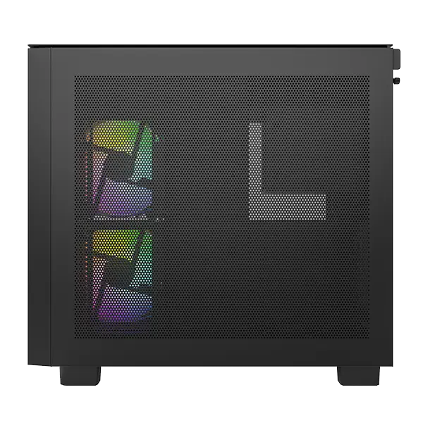 Montech KING 65 PRO ATX Computer Case, 3x ARGB PWM Pre-Installed Fans, Black  - كيس