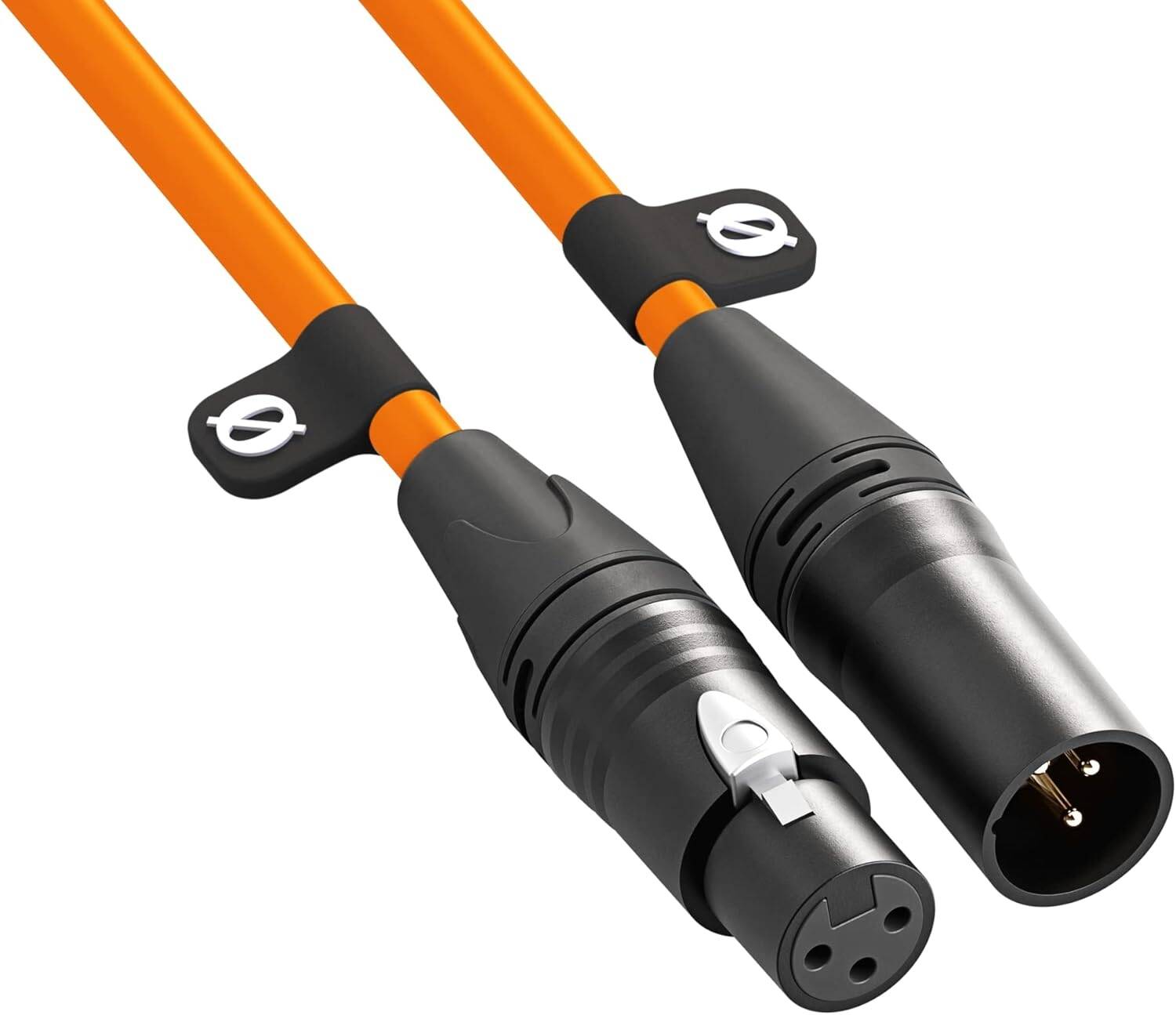 RODE XLR-3  XLR Cable Premium Quality (3m, Orange) - موصل صوت