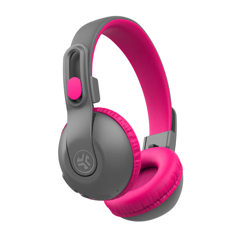 JLab JBuddies Studio 2 WIRELESS + WIRED KIDS HEADPHONES, Pink - سماعات لا سلكية للأطفال