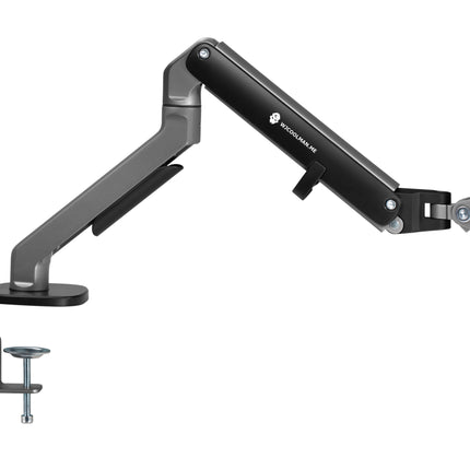 WJ COOLMAN PRO 2100 SPRING SINGLE  MONITOR MOUNT / ARM -  BLACK - حامل شاشه اسود