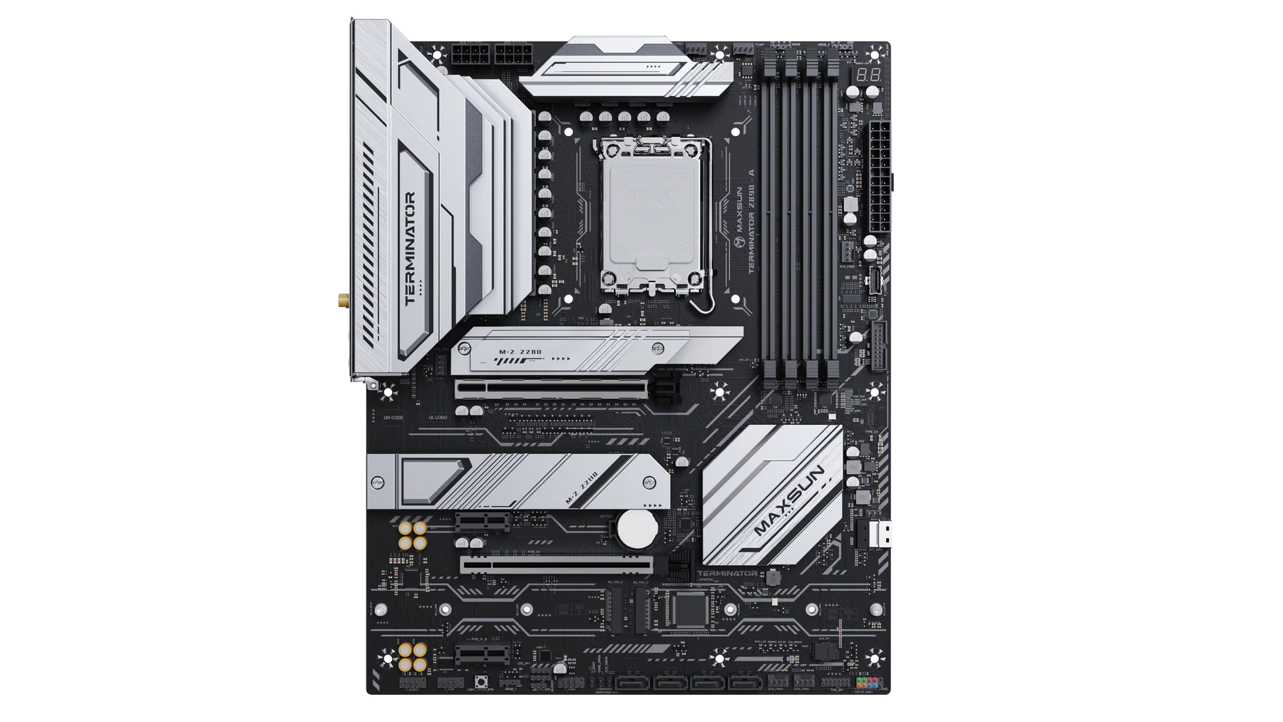 MAXSUN Terminator Z890-A WIFI DDR5 LGA 1851 ATX Intel Gaming Motherboard - اللوحة الأم