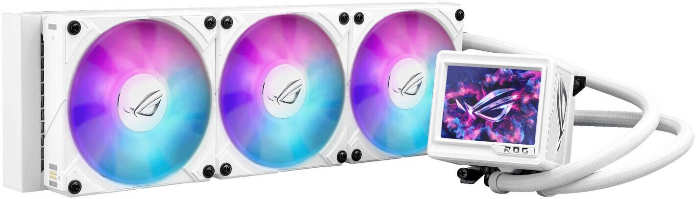ASUS ROG Ryujin III 360 ARGB Extreme Liquid CPU Cooler, 360mm Radiator, 120mm ROG Magnetic Daisy-Chainable Fan, 3.5 ASUS ROG Ryujin III 360 ARGB Extreme Liquid CPU Cooler, 360mm Radiator, 120mm ROG Magnetic Daisy-Chainable Fan, 3.5