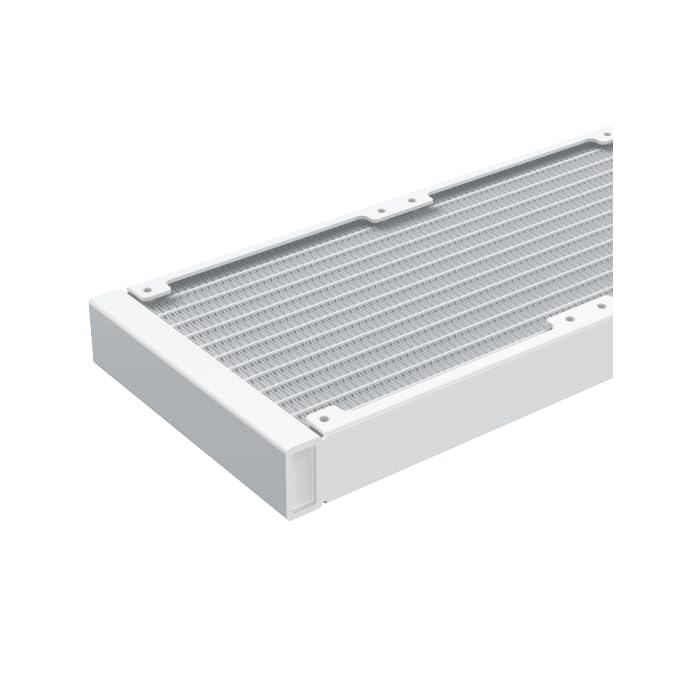 Xigmatek LK 240 Digital Arctic 240mm AIO Liquid CPU Cooler with Real-Time Display & ARGB Fans - White - مبرد مائي أبيض