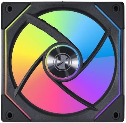 Lian Li UNI Fan infinity  120 Single Pack Cooling Fan Black - مروحه سوداء