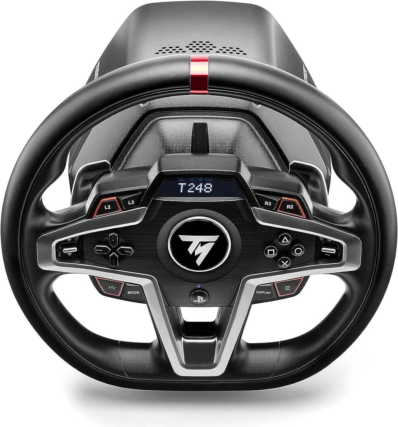 Thrustmaster T248 PS Steering Wheel Dynamic Force Feedback Compatible with PS5, PS4, PC - عجلة قيادة