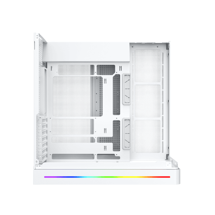 XIGMATEK PANO II ARCTIC WHITE CASE- كيس العاب ابيض