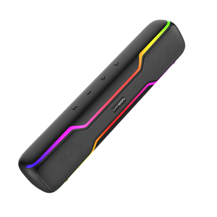 GAMEON Dominator Blaze Wireless RGB Gaming Soundbar - Black - سماعه سبيكر