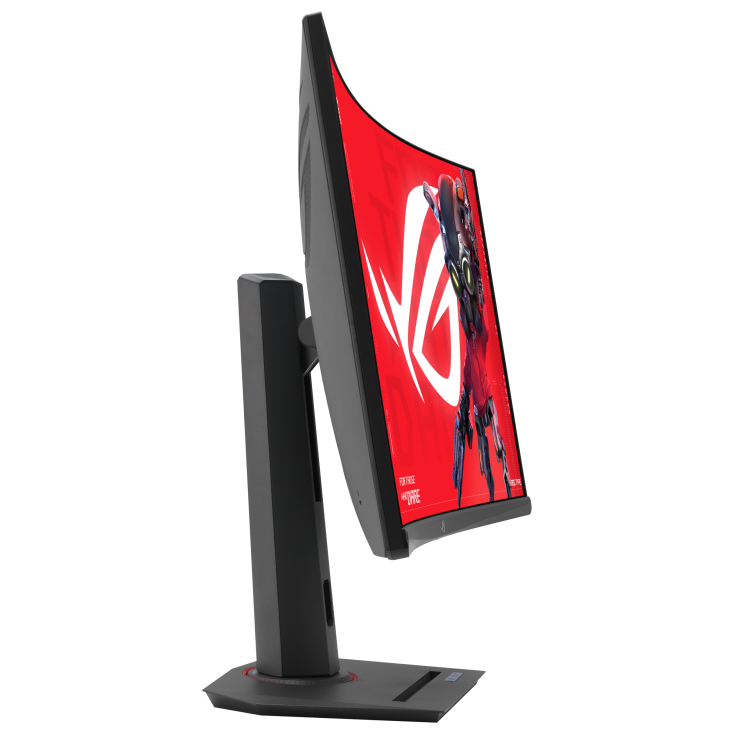 ASUS ROG Strix XG32WCMS 32” Curved Gaming Monitor (QHD 1440p, 240Hz, 0.5ms, Fast VA, FreeSync Premium, USB-C, HDR) - شاشة ألعاب