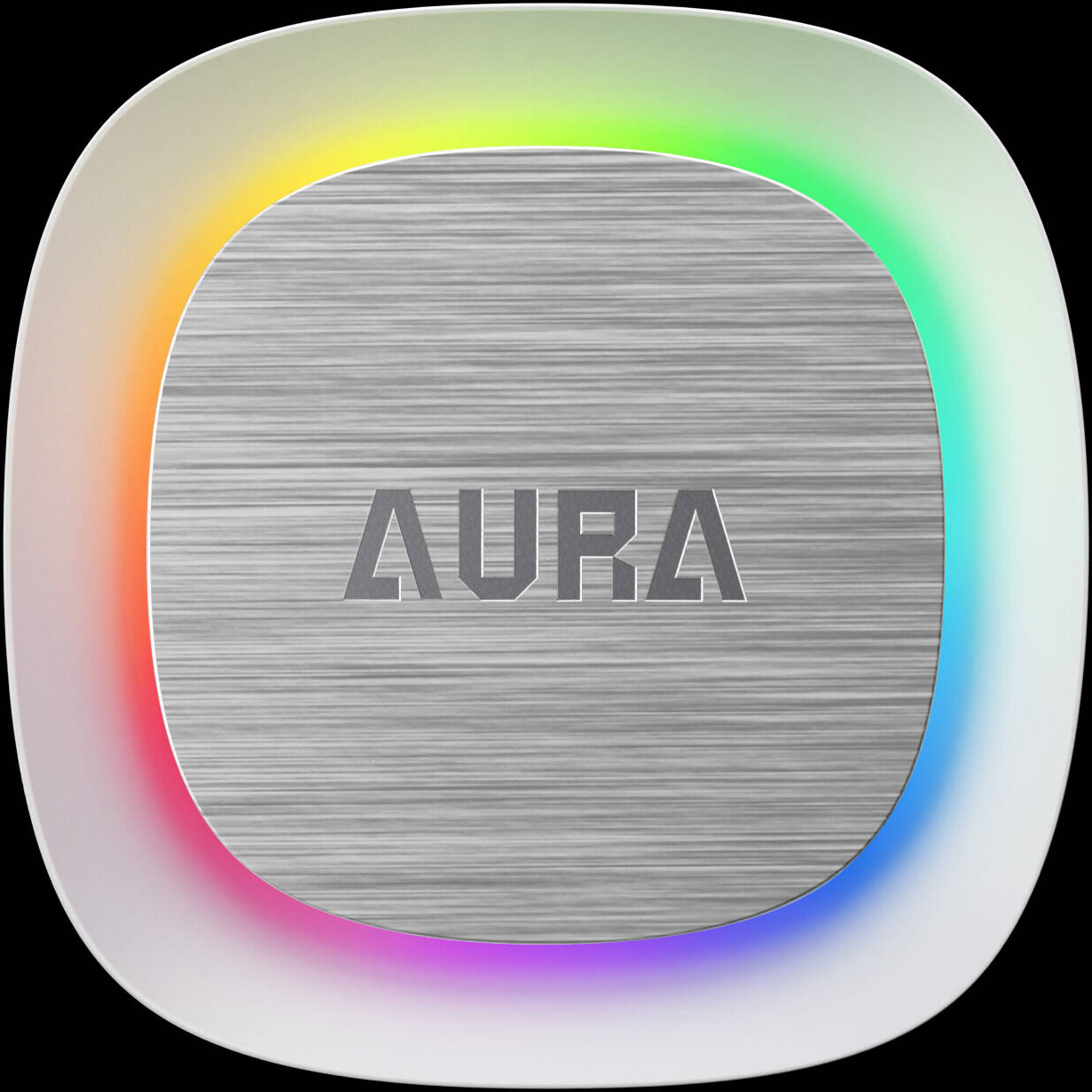 GAMDIAS Aura GL360 V2 Liquid Cooler, Support LGA 1700 / AM5, 800 - 1800 RPM Fan Speed, 2.12 mmH2O Air Pressure, Hydraulic PWM Fans, 73.6 CFM Air Flow, Hidden Cable Routing, White - مبرد  مائي أبيض