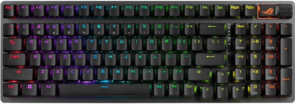 ASUS X901 ROG STRIX SCOPE II 96 WL/NXSW/US LAYOUT/PBT//KB, ROG NX MECHANICAL Keyboard - كيبورد احترافي