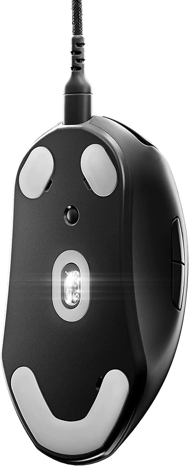SteelSeries Esports Mini FPS Gaming Mouse Ultra Light 61g – Prime Mini Edition – 5 Programmable Buttons – 18K CPI TrueMove Pro Sensor – Magnetic Optical Switches - Customizable - RGB Lighting – PC/Mac| 62421 - ماوس احترافي