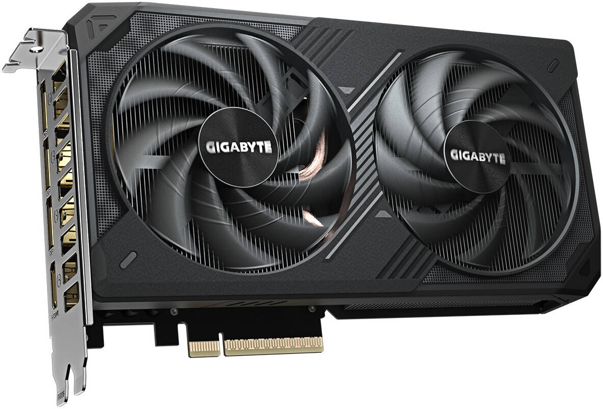 GIGABYTE GeForce RTX 5060 Ti WINDFORCE OC Graphics Card, 16GB GDDR7 128-Bit Memory, 2587 MHz Core Clock, 28 Gbps Memory Clock, PCI-Express 5.0, Black - كرت شاشه