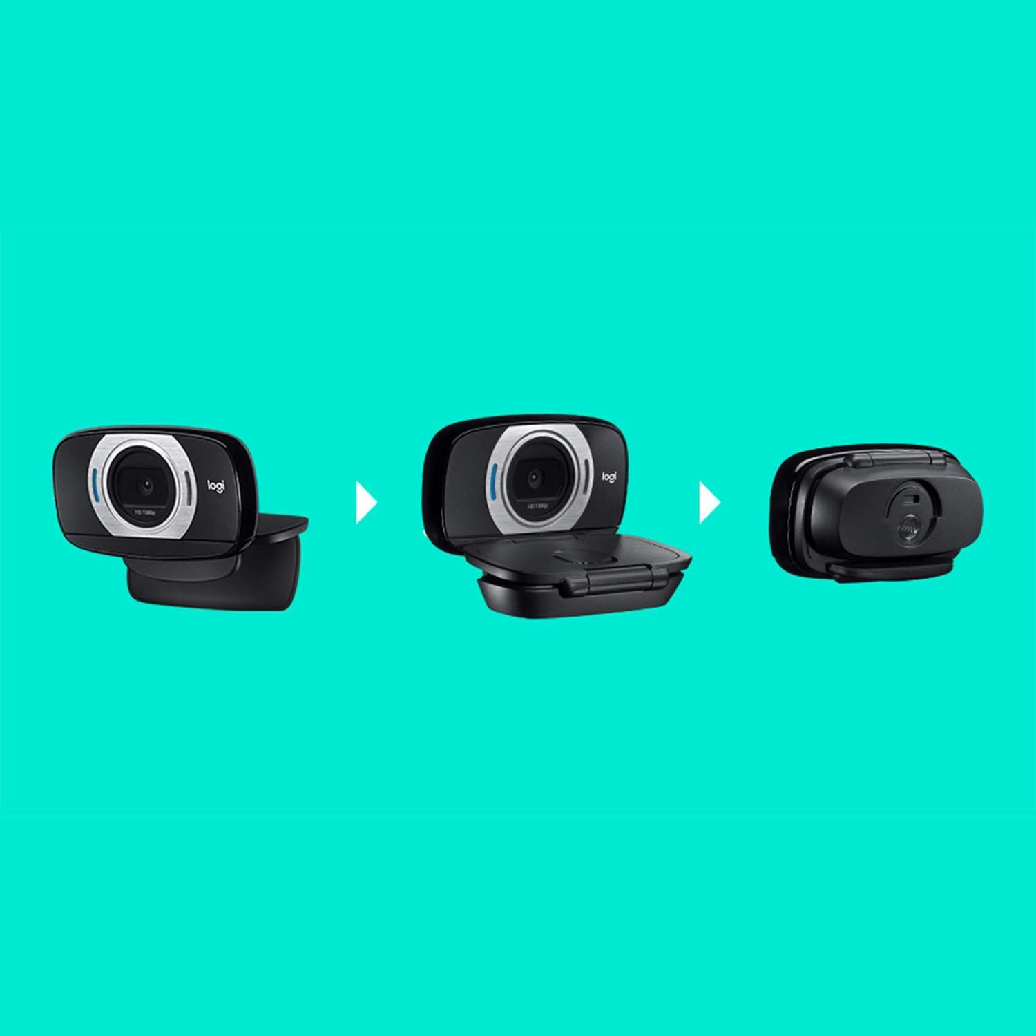 Logitech HD Webcam C615 vibrant HD 1080p videos - كاميرا ويب