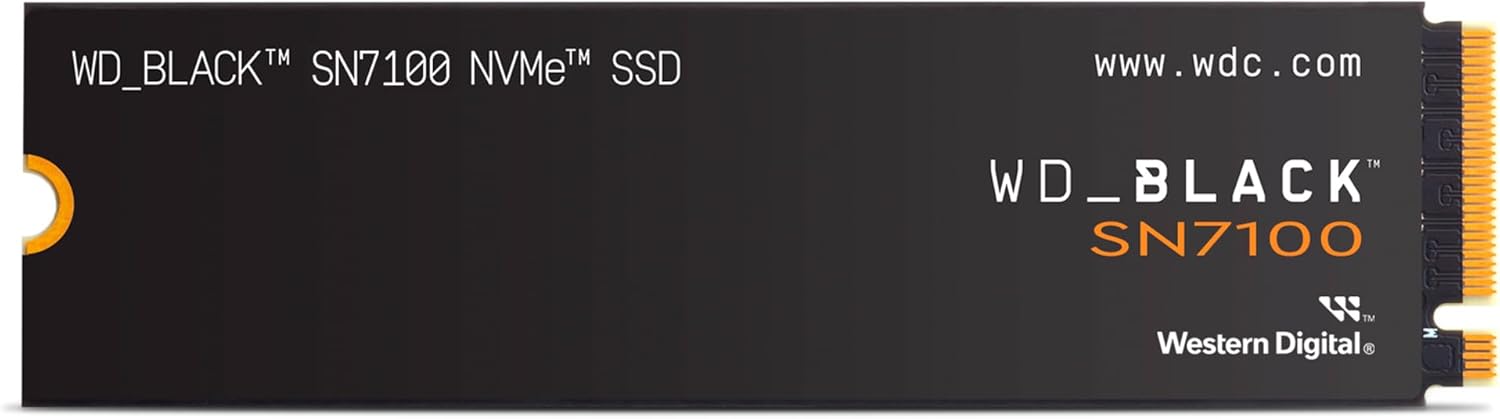 WD BLACK 1TB SN7100 NVMe M.2 Gen4 PCIe Up to 7,250 MB/s SSD - تخزين سريع