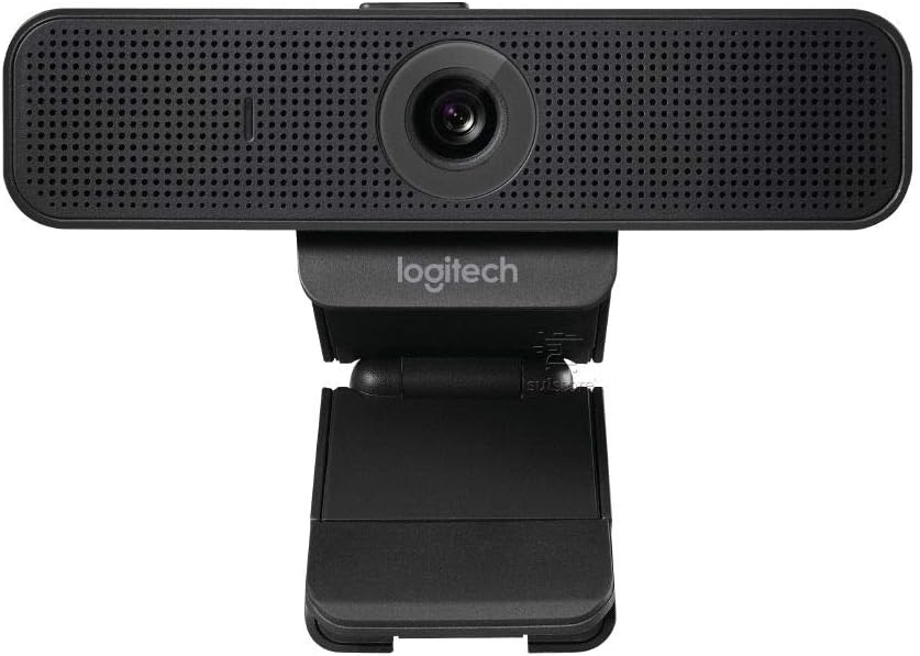 Logitech C925-E Webcam, HD 1080p/30fps Video Black -  كاميرا ويب