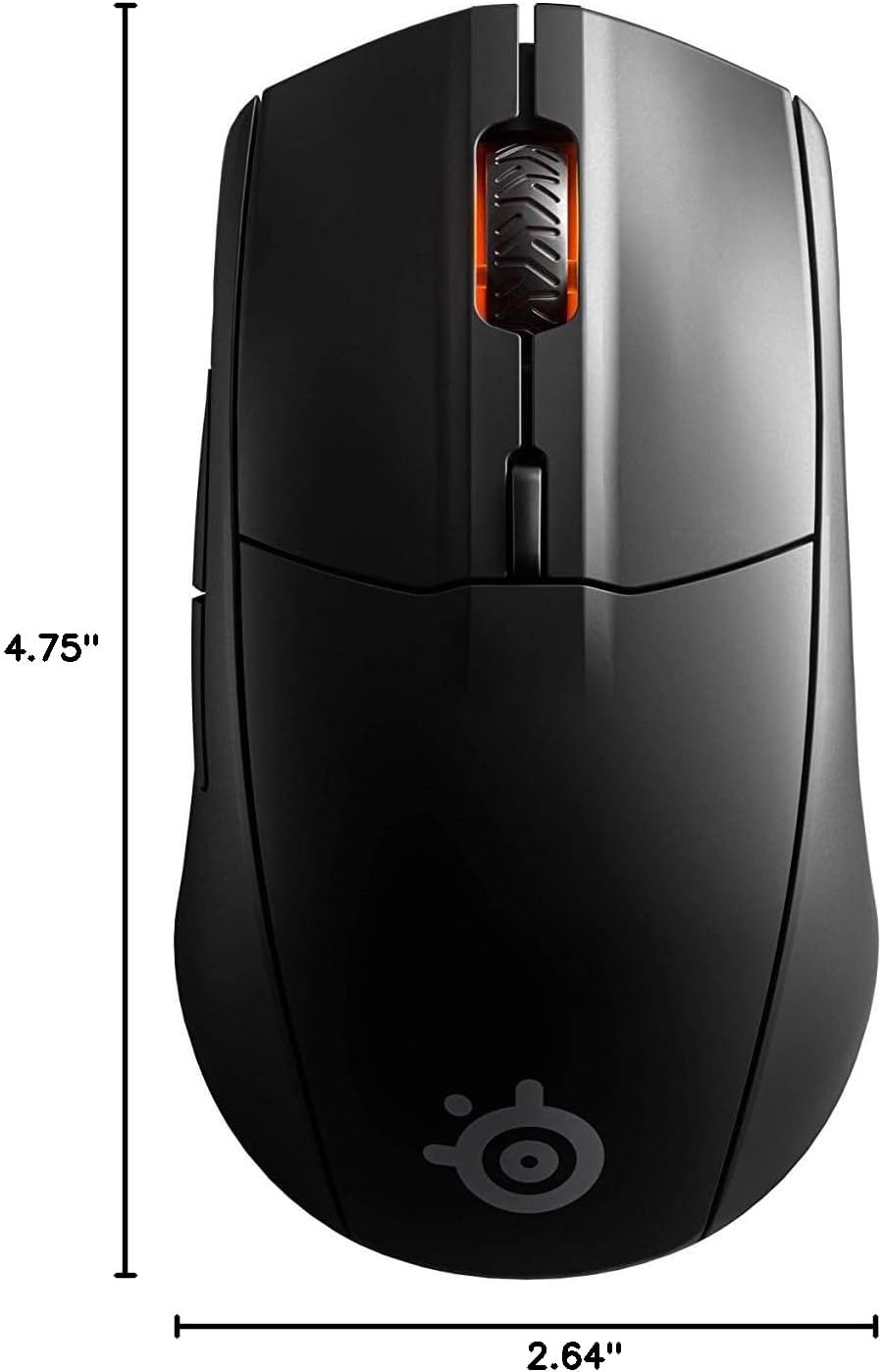 SteelSeries Rival 3 DUAL Wireless Gaming Mouse  Air Optical Sensor, Black | 62521 -  ماوس احترافي