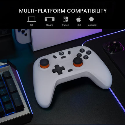 GameSir Nova Lite 2.4g Wireless Controller for Windows PC, iPhone, Android, Switch & Steam Deck, Bluetooth Controller - وحدة تحكم