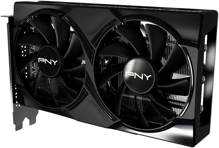 PNY NVIDIA GeForce RTX™ 5050 Dual Fan, Graphics Card (8GB GDDR6, 128-bit, SFF-Ready, PCIe® 5.0, HDMI®/DP 2.1, 2-Slot, NVIDIA Blackwell Architecture, DLSS 4) - كرت شاشه