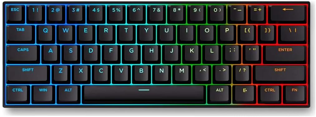 MCHOSE ACE60-5A PRO 60% Hall Effect URANUS Magnetic Switch 8kHz Polling Rate, -كيبورد لاسلكي للألعاب
