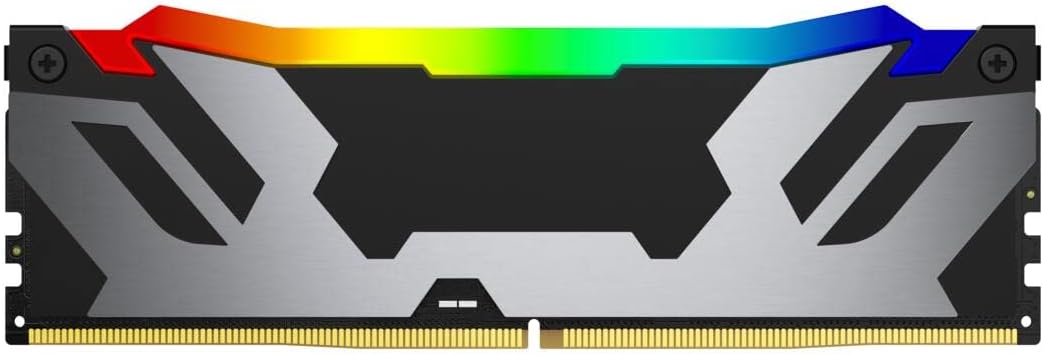 Kingston Fury Renegade Black RGB XMP 48GB 6400MT/s DDR5 CL32 DIMM Desktop Gaming Memory - رارم