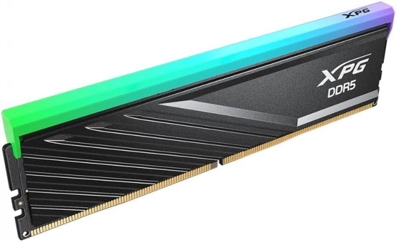XPG DDR5 RAM Memory 16GB 6000MT/s Lancer Blade RGB Trigger Black - رام