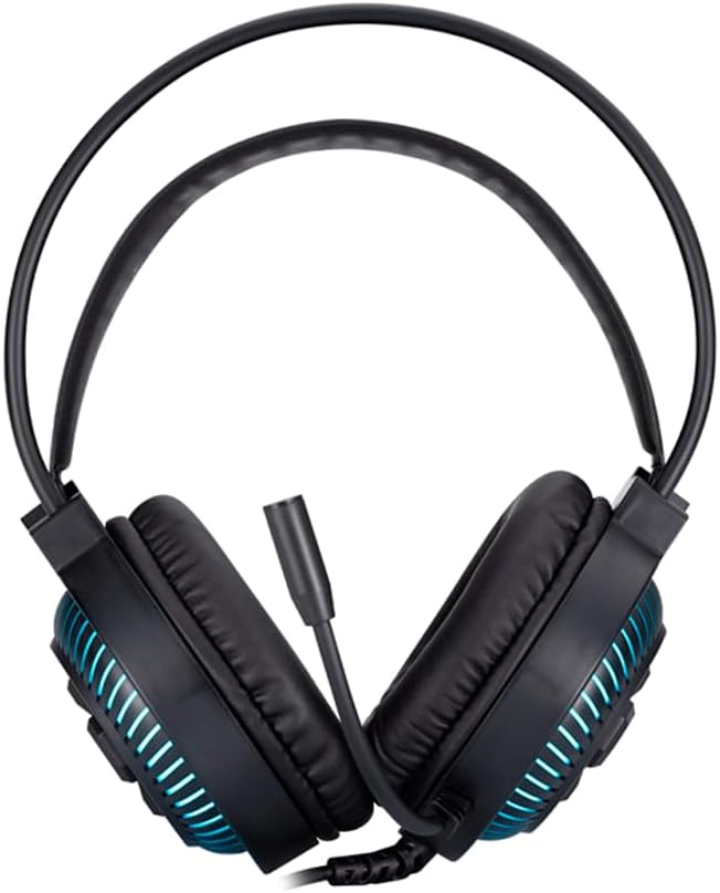 HP DHE-8001U Wired LED Headsets Black - سماعة مريحه