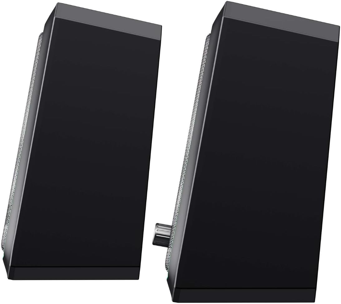 HAVIT SK208 PRO RGB Desktop Gaming Speakers (Black) – USB 2.0 Powered Stereo PC Speakers - مكبر الصوت