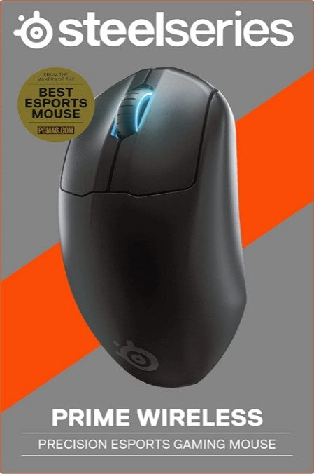 SteelSeries Esports Wireless FPS Gaming Mouse, Ultra Lightweight Black  | 62593 - ماوس وايرليس