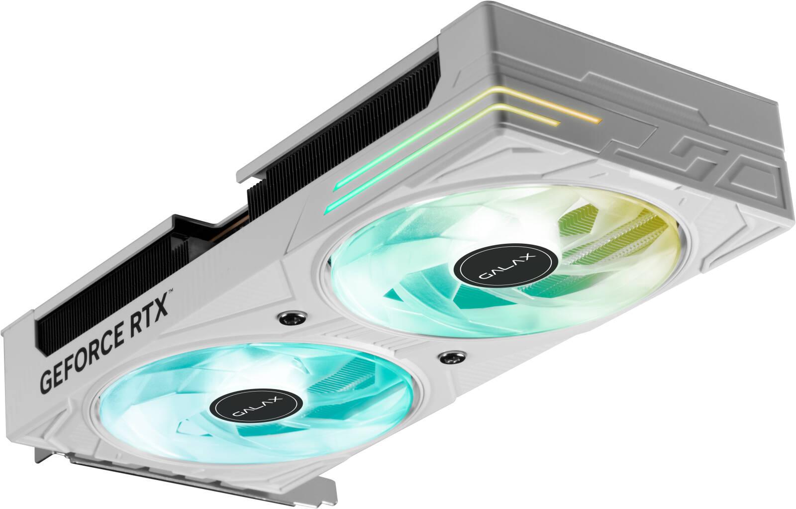 Galax GeForce RTX 5060 Ti EX 8GB Graphics Card GDDR7 White - كرت شاشة أبيض