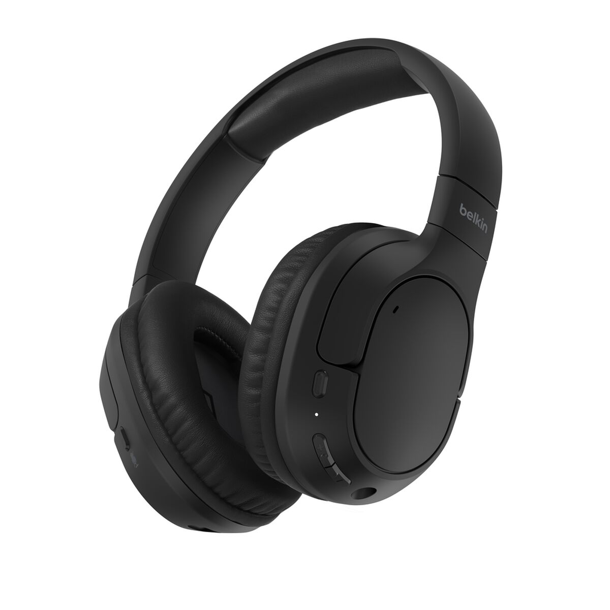 Belkin SoundForm Surround Wireless Over-Ear Headphones, 60H Battery, Multipoint, Black
