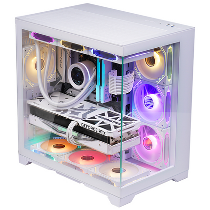 WJCoolman Robin 2 PRO  Case 7 ARGB Fans White - كيس