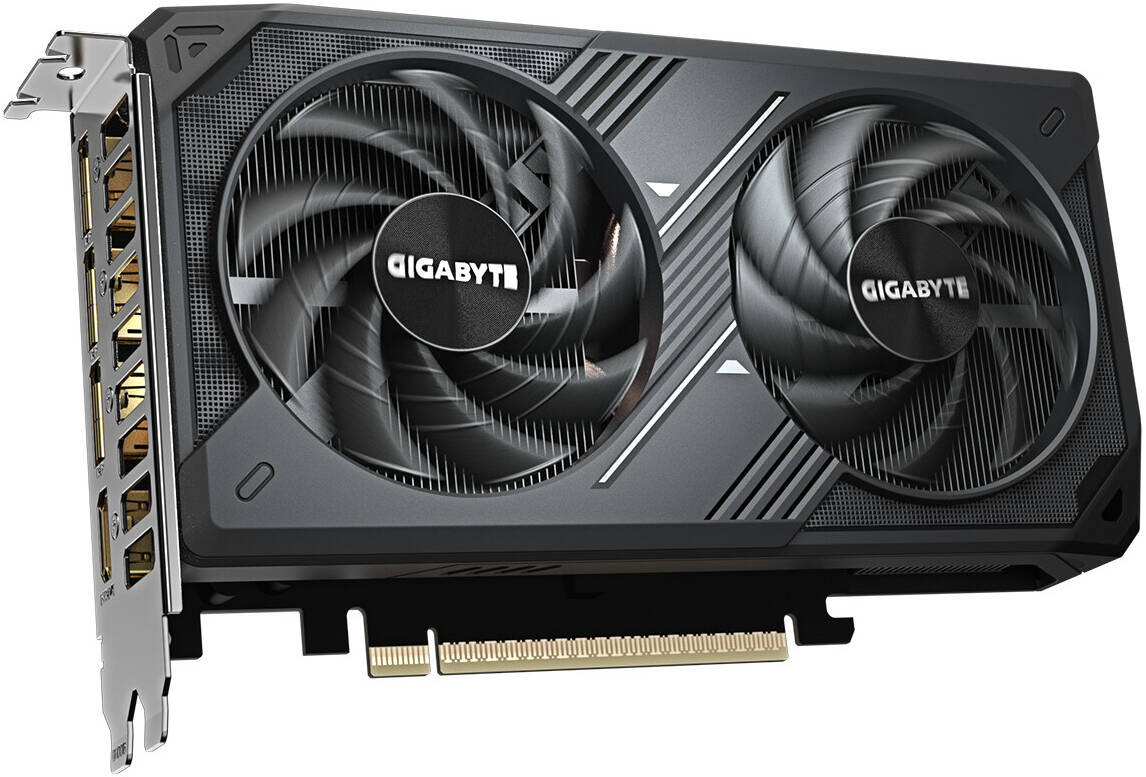 GIGABYTE GeForce RTX 5060 WINDFORCE MAX OC 8GB Graphics Card, GDDR7 128-Bit Memory, 2512 MHz Core Clock, 28 Gbps Memory Clock, 3840 CUDA Cores, PCI-Express 5.0 -  كرت شاشه