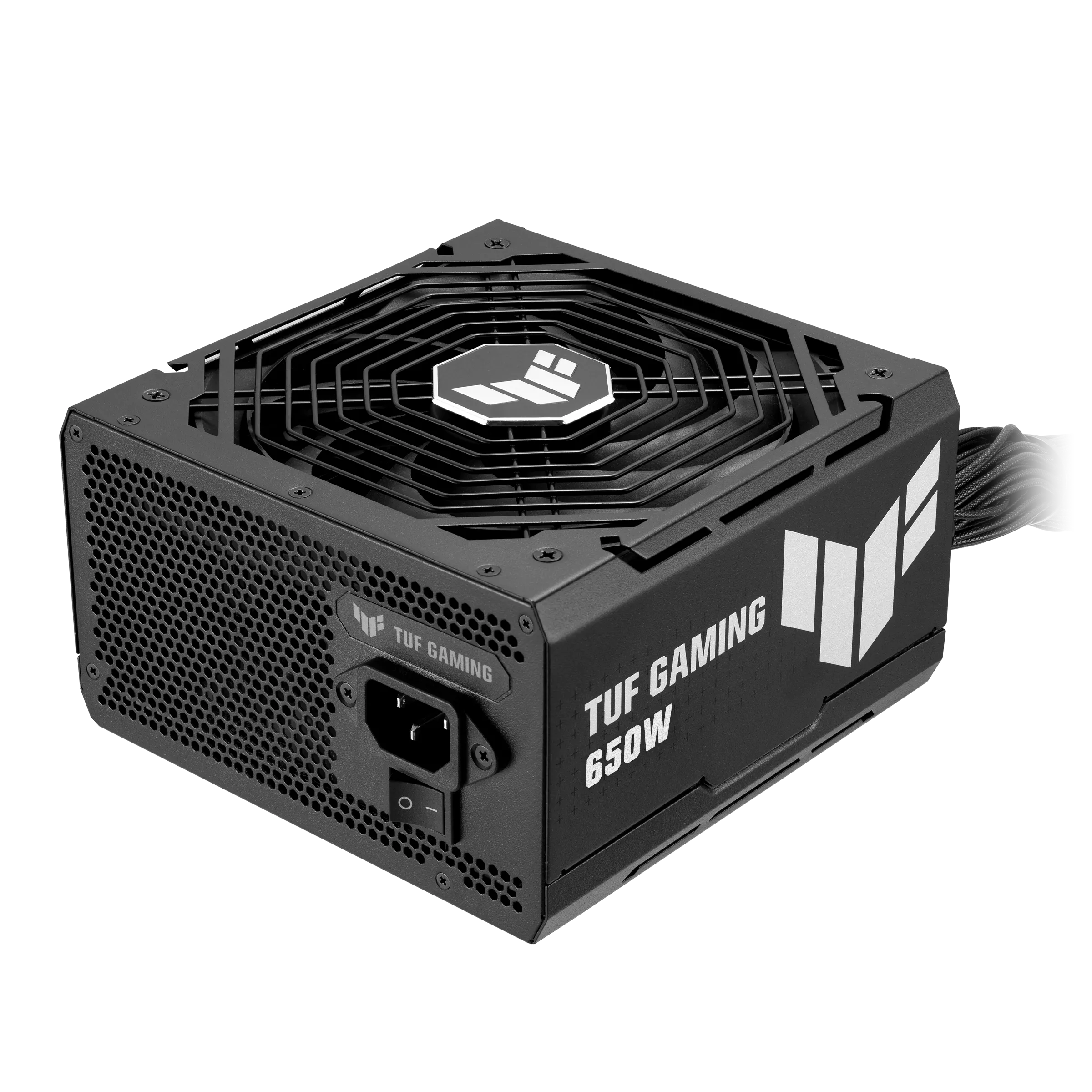 ASUS TUF Gaming 650W Bronze PSU leads in durability, 80 Plus Bronze, Axial-tech fan design - مزود الطاقة