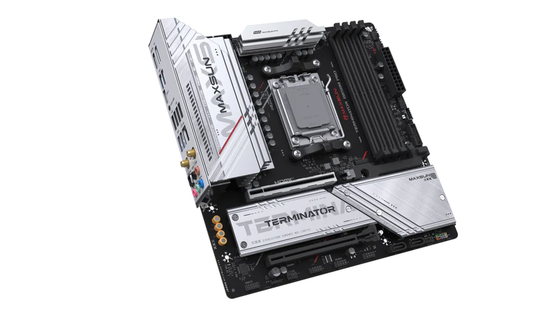MAXSUN Terminator B850M PRO WIFI Motherboard, AM5, DDR5, Overclocking Support - اللوحة الأم