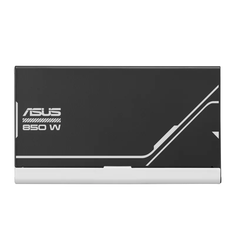 ASUS Prime AP-850G Fully Modular ATX Power Supply, 850W Power, 80 Plus Gold Efficiency, Active PFC, ATX 3.0 Compatible, Dual-Ball Fan Bearings, White - مزود الطاقة